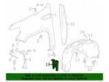 Fender Liner Bracket, Left Side