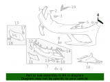 Front Bumper Cover Guide, Right Side