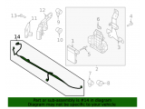 Front Parking Aid Wire Harness