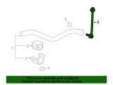 Stabilizer Shaft Link, LH
