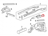 Strut Reinforcement, Right Side
