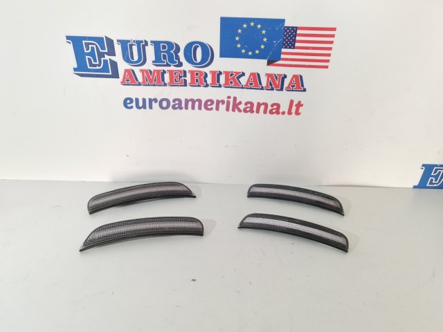 Front & Rear LED Side Bumper Marker Smoked Lens LED
