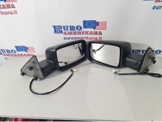 Pair of Power Heated Turn Signal Black Exterior Mirrors
