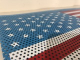 Steel Insert Grille Mesh (American Flag)
