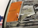 Chrome Front Signal Projector Headlights Set (w/ LED, DRL)