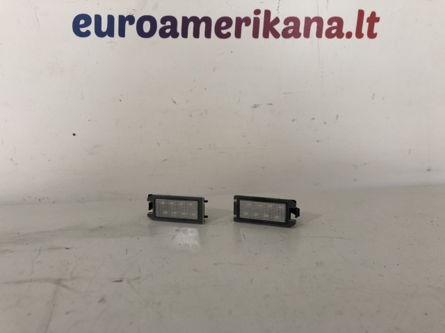 Rear License Plate Light (LED, 2 Pieces)