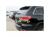 Chrome Rear Tail Light Lamp Cover