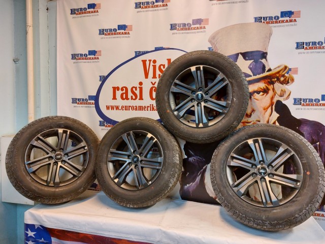 20' Rim set with tyres (Takeoff)