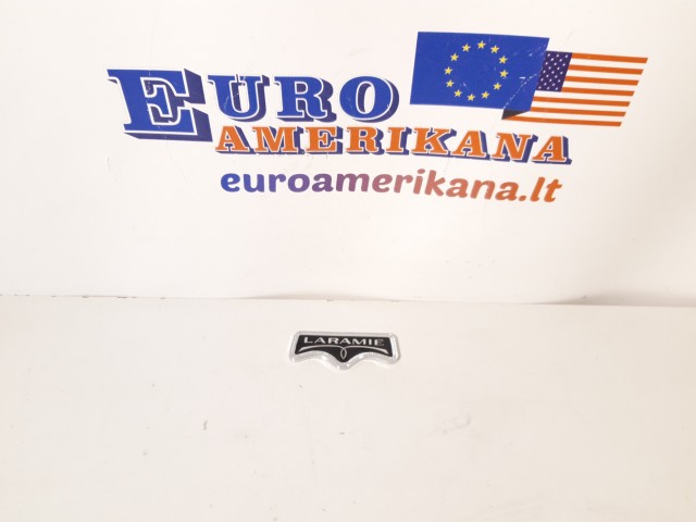 3D Black Metal LARAMIE Trunk Tailgate Emblem