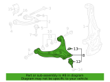 Lower Control Arm, Left Side (Used)
