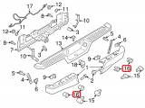 Park Sensor Rear Bracket (left)