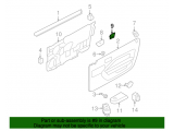 Escutcheon, RH (Inside Door Handle)