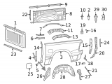 Front Shield, LH