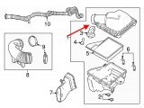 Air Cleaner Box Upper Cover (Takeoff)