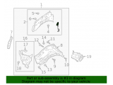 Inner Fender Plate, RH