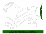 Rear Insulator, RH