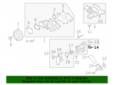 Thermostat Housing O-Ring (Lower, RH)