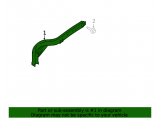 Upper Rail Assembly, RH