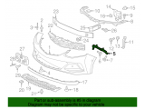 Front Bumper Side Bracket, RH