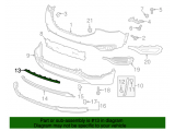 Black Front Bumper Fascia Skid Plate
