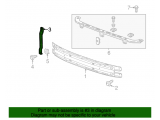 Front Bumper Fascia Support Brace