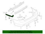 Rear Bumper Bracket, RH