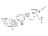 Lamp Bezel - Driver's Side (left)