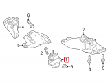 Motor Mount, LH