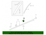 Rocker Molding Retainer Clip (Coupe)