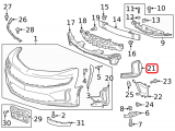 Trim Bezel, LH