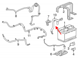 Battery Negative Cable (Rear)