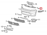 Bumper Cover Side Bracket (Left Upper)