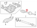 Axle Assembly (Takeoff)