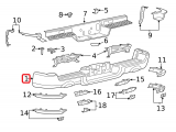 Rear Bumper (Chrome)
