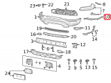 Filler Molding - Passenger Side (right)