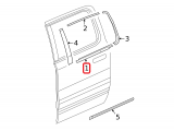 Belt Weather-Strip (right)