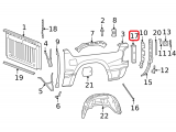 Rail Cover (left)