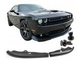 Front Bumper Lip Splitter Guard Cover Trim (Black)