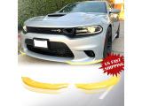 Front Bumper Splitter Guard Set (Yellow)