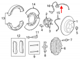 Rear Speed Sensor, RH