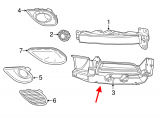 Fog Lamp Bezel, RH