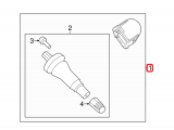 Tire Pressure Monitoring Sensor - 315 Mhz
