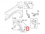Front Wheel Opening Molding (Left)