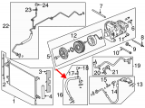 Front AC Hose
