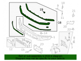 Cover Molding, LH (Raptor)