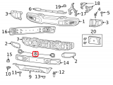Fog Lamp Bracket, RH