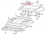 Hood Hinge, RH
