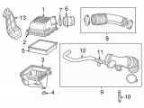Complete Air Cleaner (Takeoff)