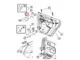 Body Half Front Upper Hinge, RH (Takeoff)