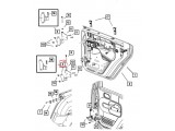 Door Body Half Lower Hinge, RH (Takeoff)